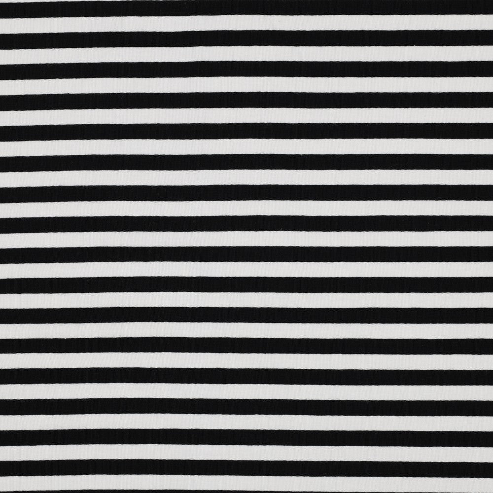 Jersey Stripes Black
