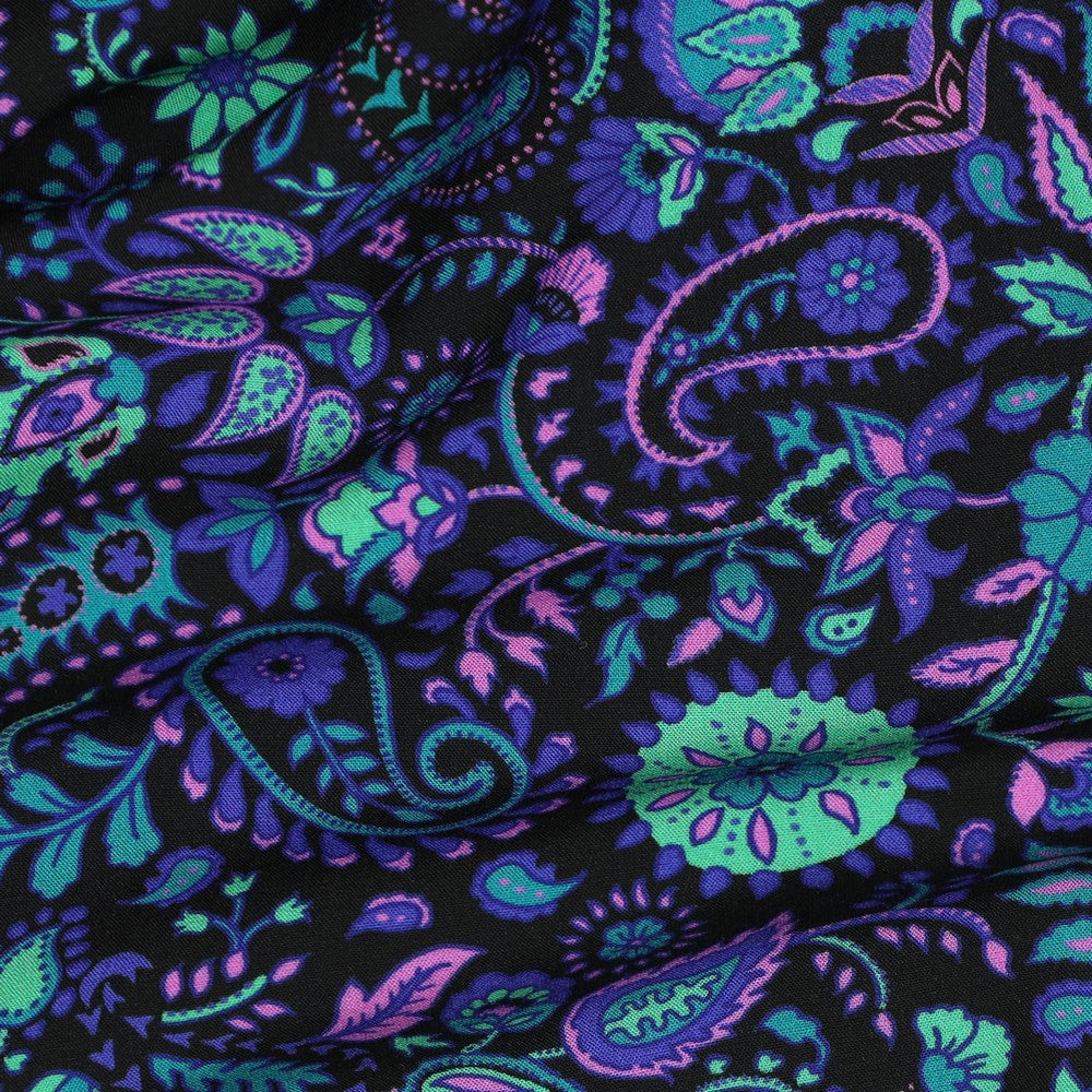 Lenzing ecovered digital paisley