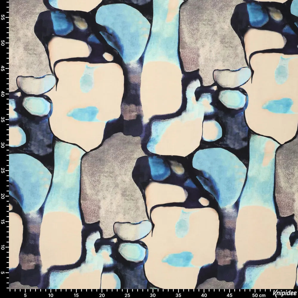 Di aqua stone cotton spandex