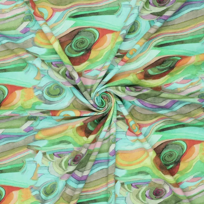 Digi Starry Night Cotton Spandex