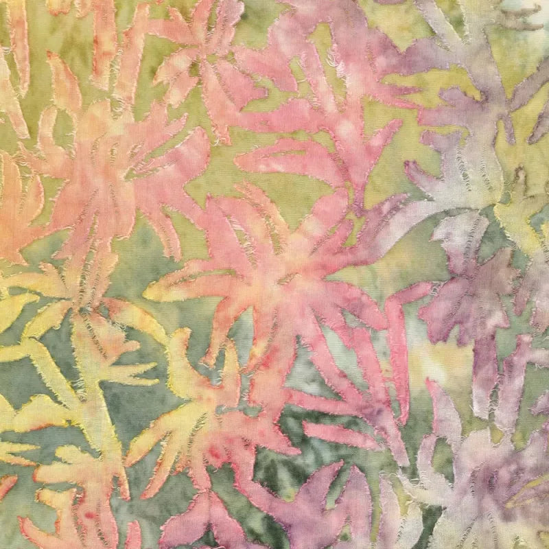 Tie dye wild flowers