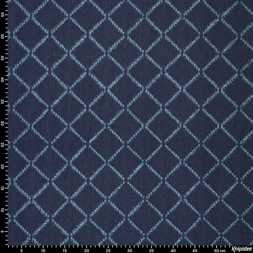 Indigo Twist Diamonds