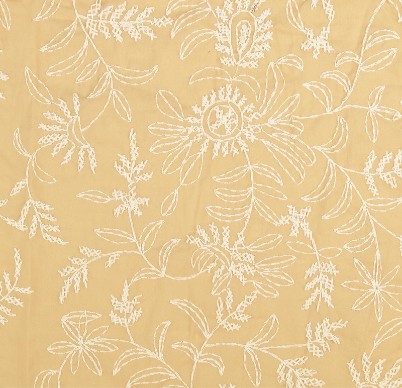 Poplin fabric flower