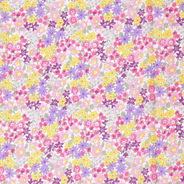 Poplin fabric flower