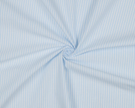 Cotton poplin stripes