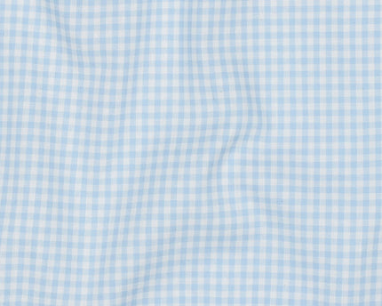Cotton poplin checks