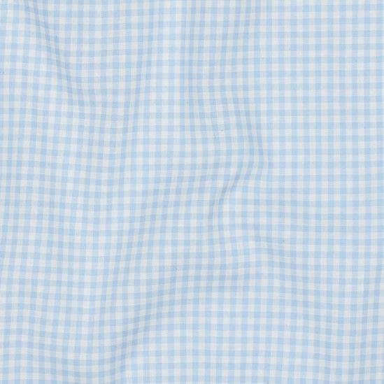 Cotton poplin checks