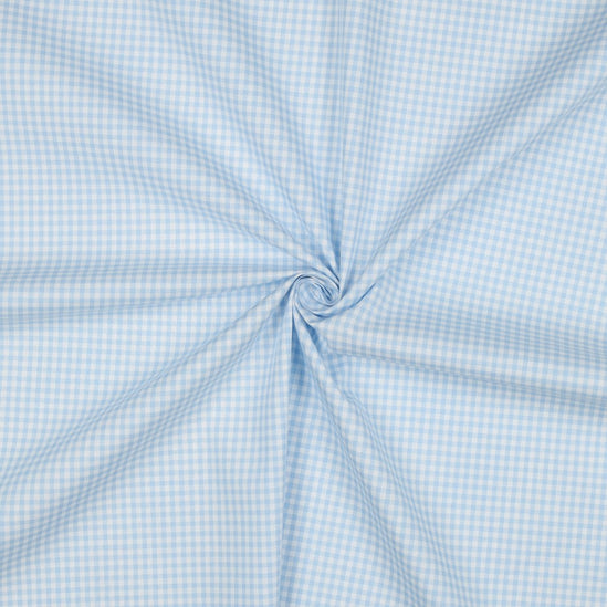 Cotton poplin checks