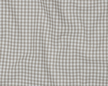 Cotton poplin checks