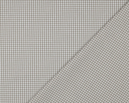 Cotton poplin checks