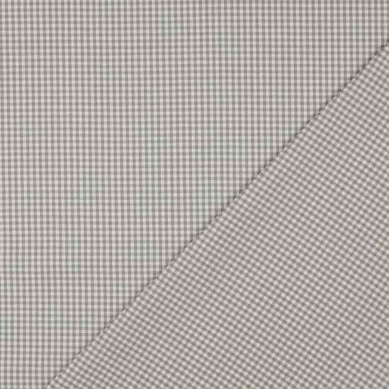 Cotton poplin checks