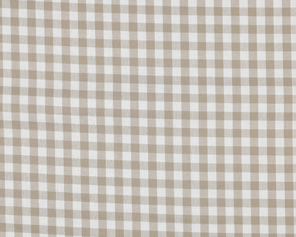 Cotton poplin checks