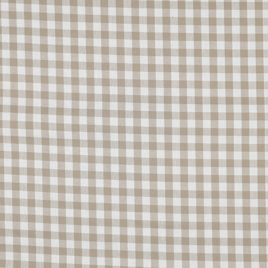Cotton poplin checks