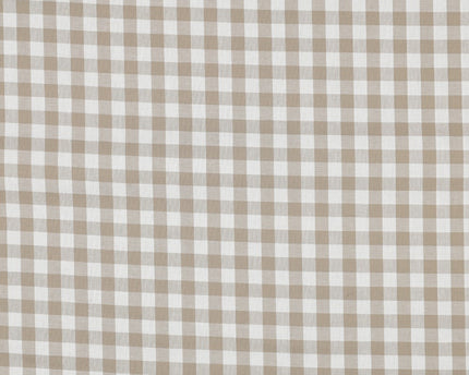 Cotton poplin checks