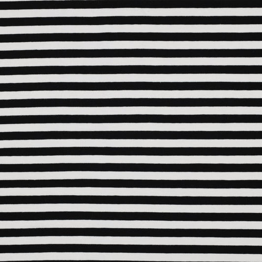 Jersey Stripes Black