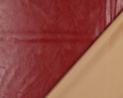 Faux leather shiny stretch