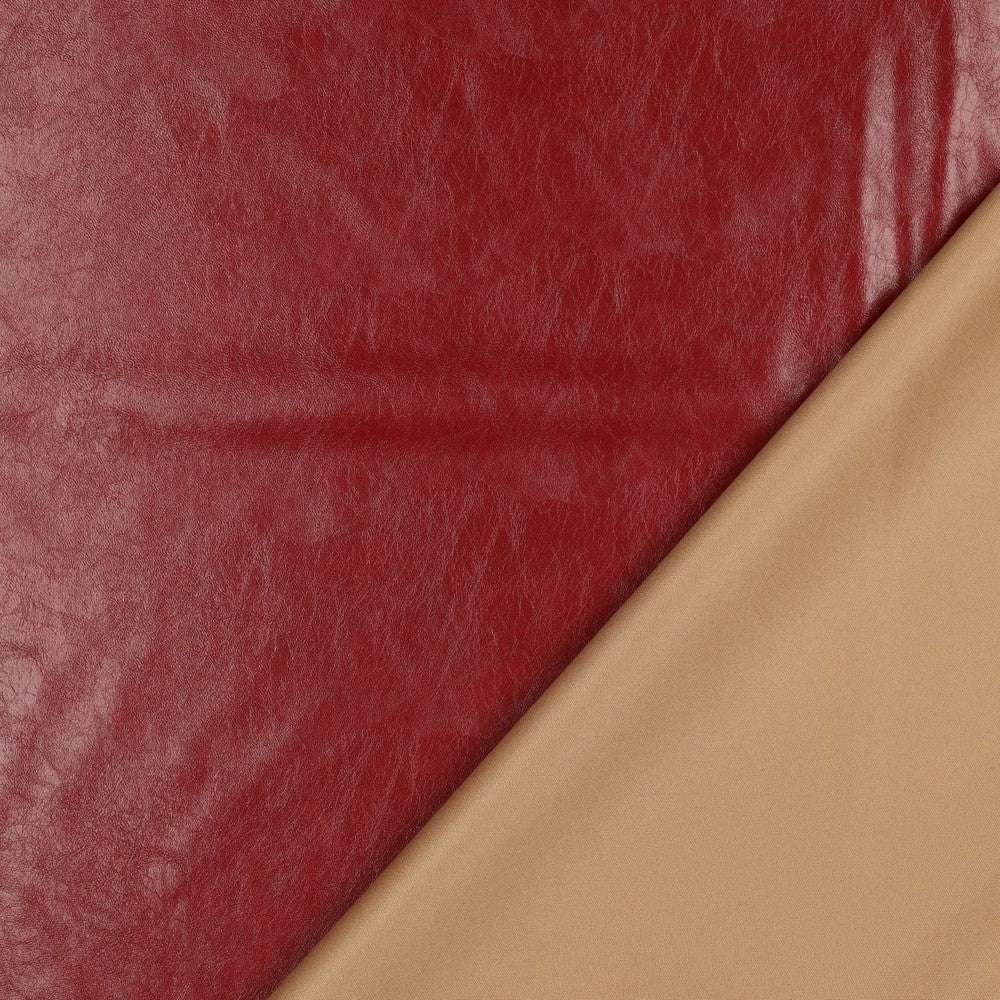 Faux leather shiny stretch