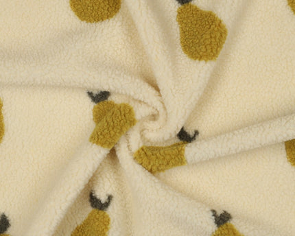 Teddy jacquard pears