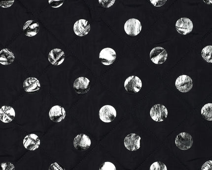 Quilted foil dots