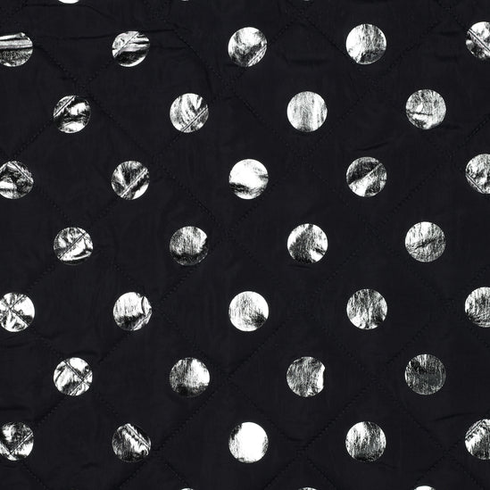 Quilted foil dots
