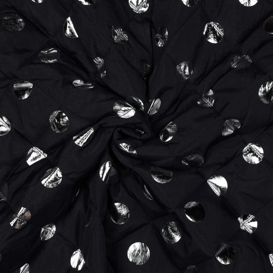 Quilted foil dots