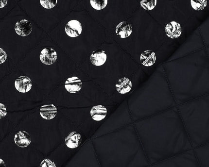 Quilted foil dots