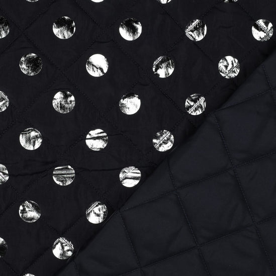 Quilted foil dots