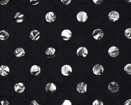 Quilted foil dots