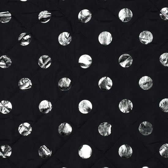 Quilted foil dots