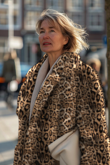 Faux fur animal skin