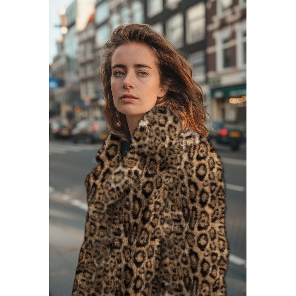 Faux fur animal skin