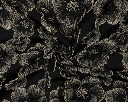 Jacquard bloemen
