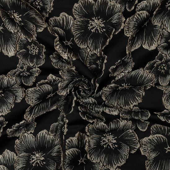Jacquard bloemen