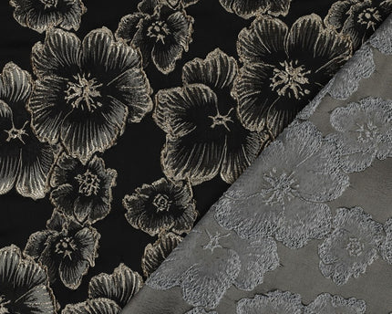 Jacquard bloemen