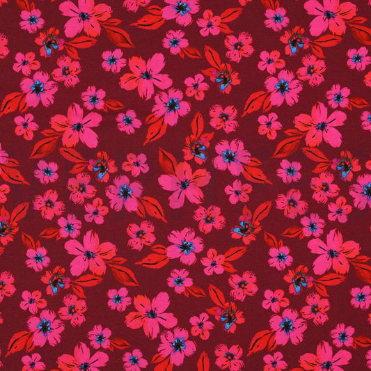 Jersey digital flowers
