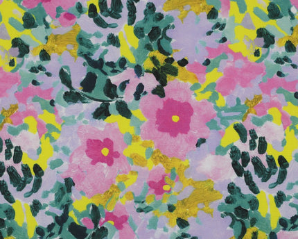 Lenzing ECOVERO digital flowers (Coupon 1,6m)