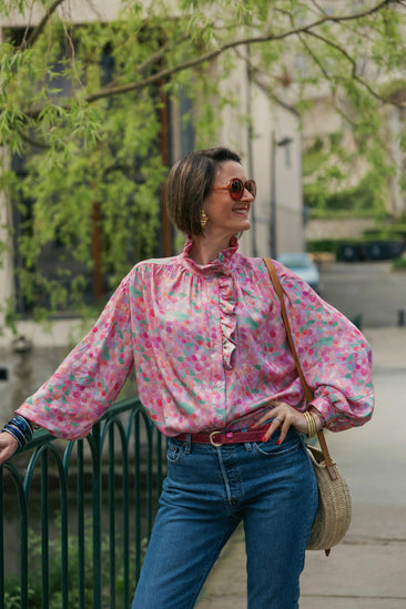 Viscose Satin Digital Abstract (Coupon 2.15m)