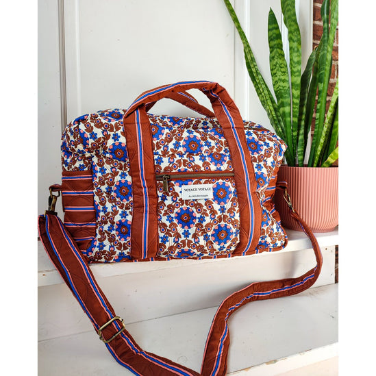 Katoen voile gewatteerd