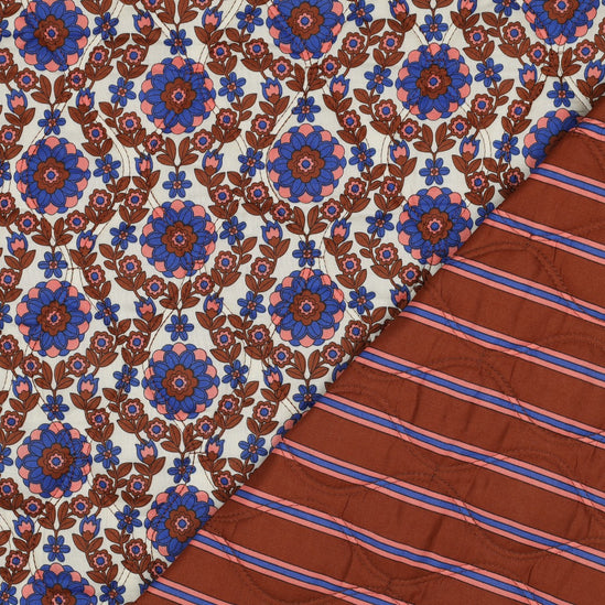 Katoen voile gewatteerd