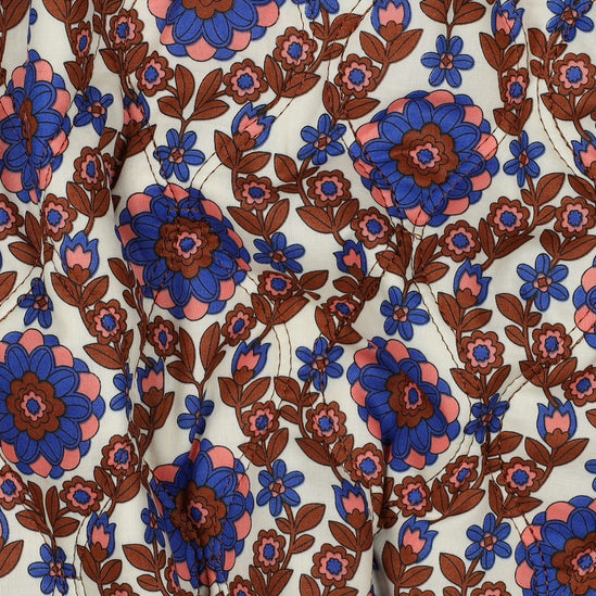 Katoen voile gewatteerd