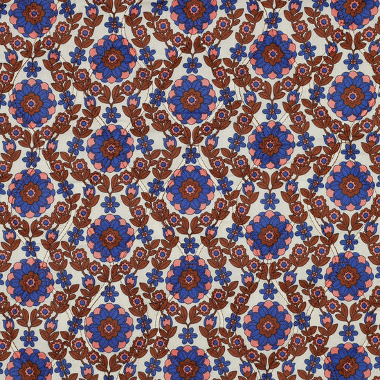 Katoen voile gewatteerd