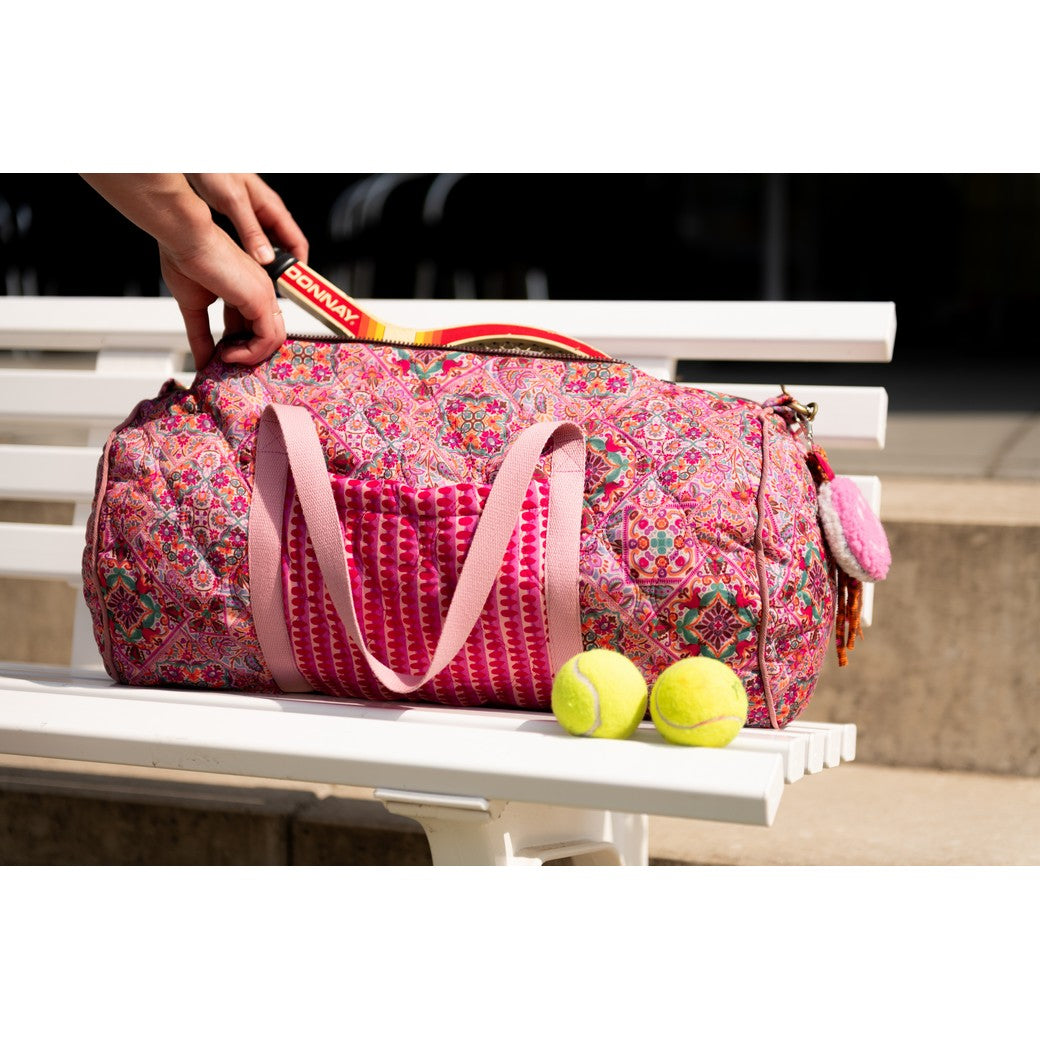 Cotton voile stepped digital patchwork