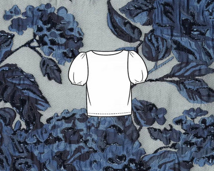 Naaipakket Top met pofmouwen