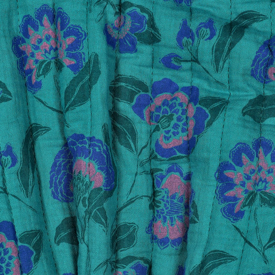 Double Gauze Quilted Flowers