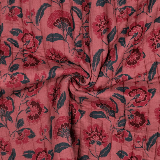 Double Gauze Quilted Flowers (zeer beperkte voorraad, in nabestelling)