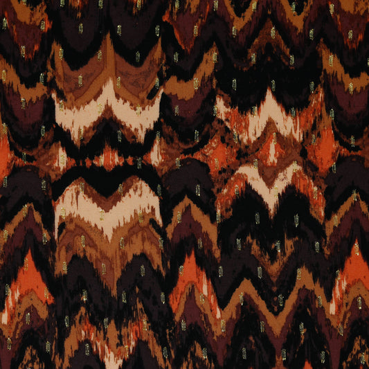 Viscose lurex digital graphic