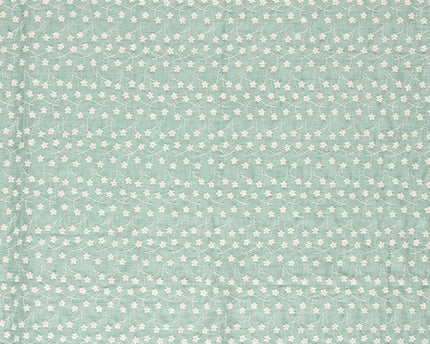 Cotton voile embroidery