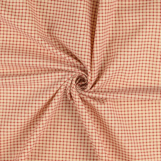 Cotton Cretonne check