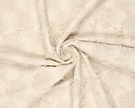 Ruffle Jacquard Linen
