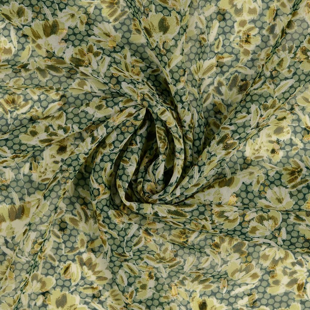 Chiffon with lurex